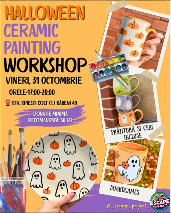ATELIER PICTURA CERAMICA DE HALOWEEN