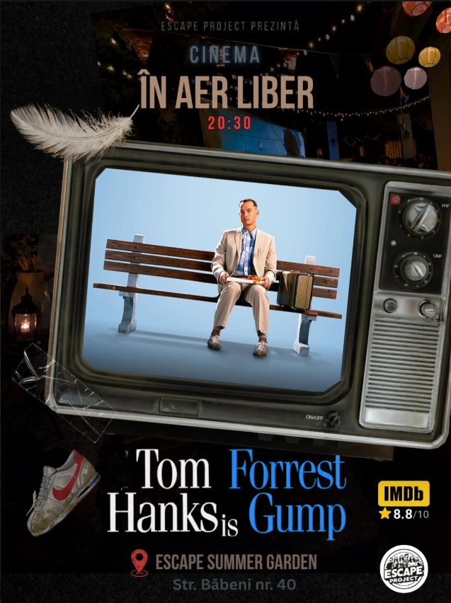 CINEMA IN AER LIBER - FOREST GUMP