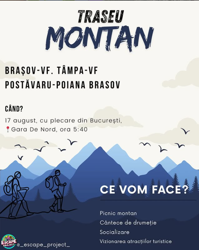 Traseu montan Vf. Postavarului
