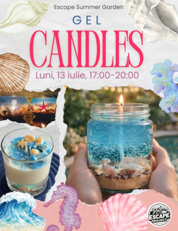 GEL CANDLES SUMMER EDITION