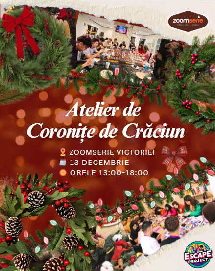 ATELIER CORONITE DE CRACIUN